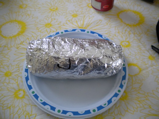 put it on a paper plate