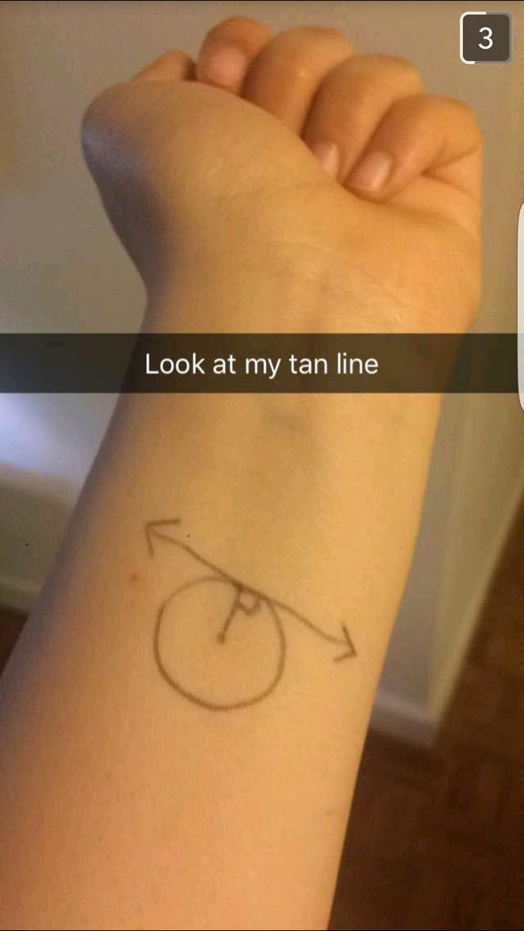 tan-line
